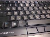 Dell Precision M4800 i7-4800MQ 4-8 ядра SSD-128 RAM-8 №85