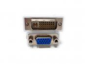 Переходник с аналогового разъема DVI-I на VGA