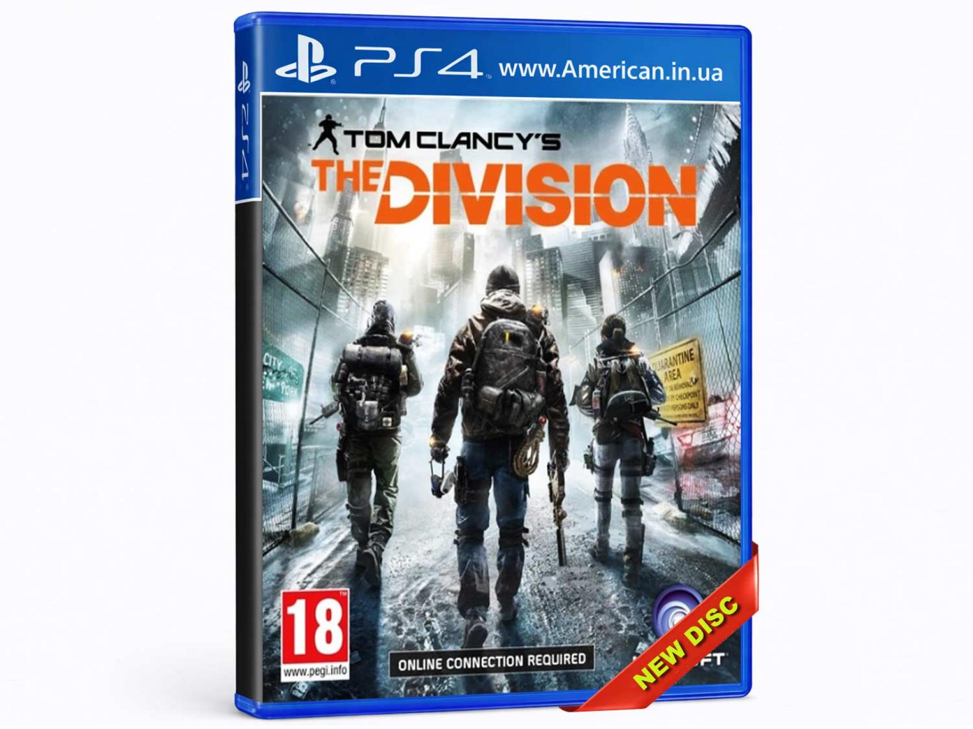 Tom Clancys The Division Sony PlayStation 4