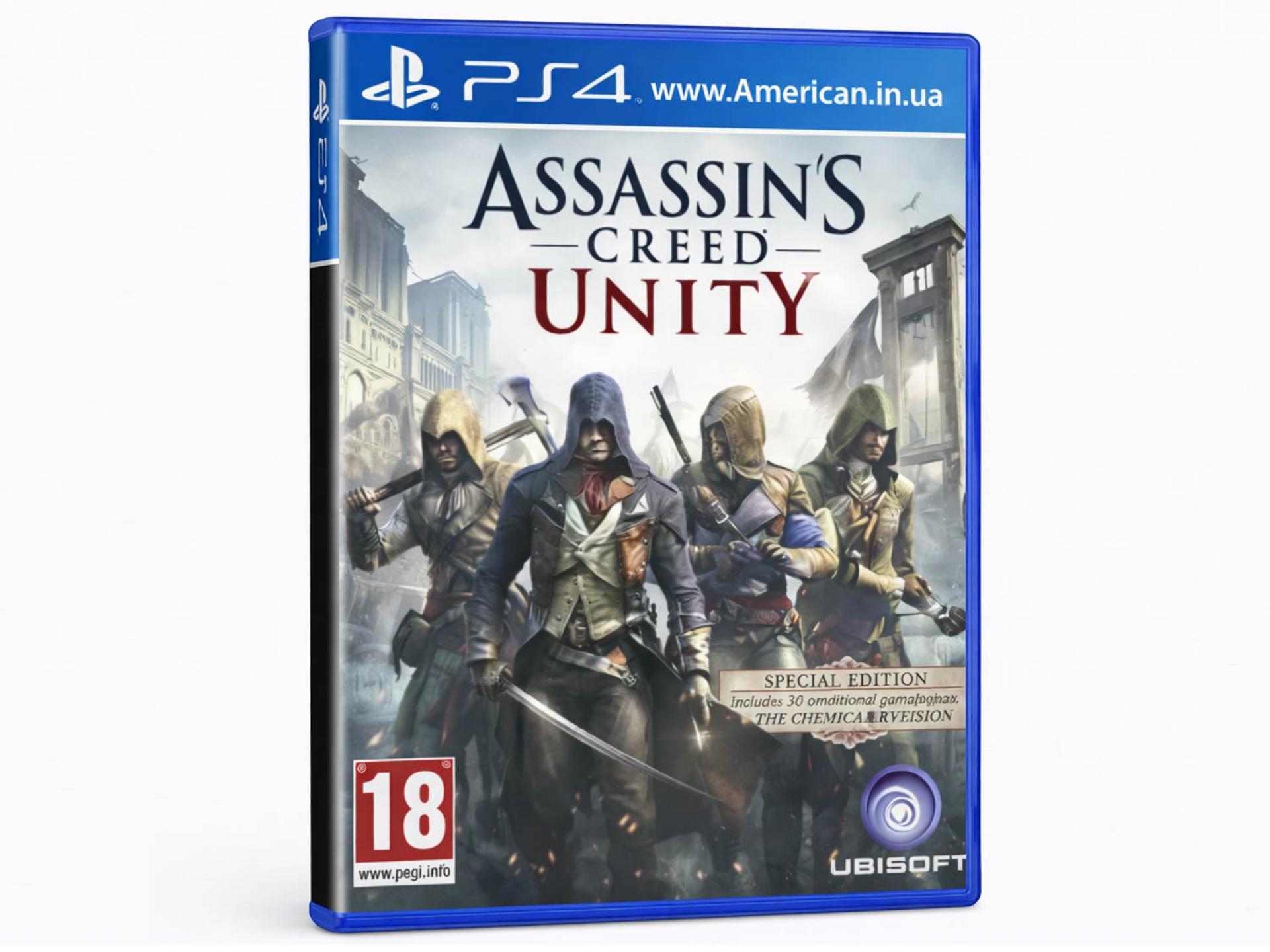 Assassins Creed Unity Sony PlayStation 4