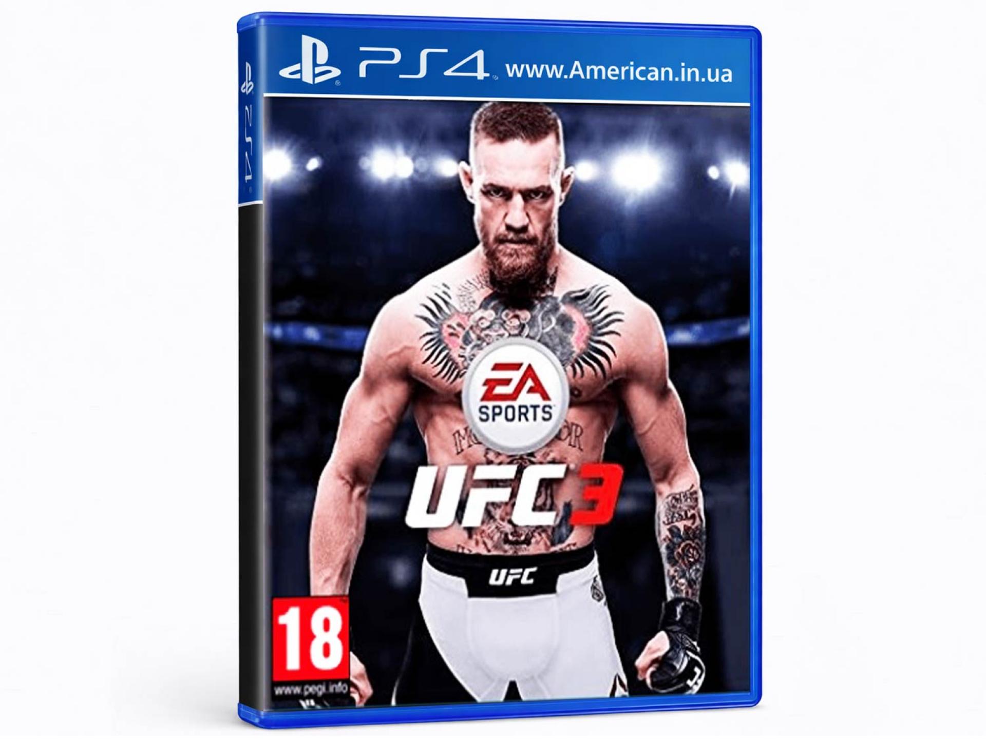 UFC 3 Sony PlayStation 4