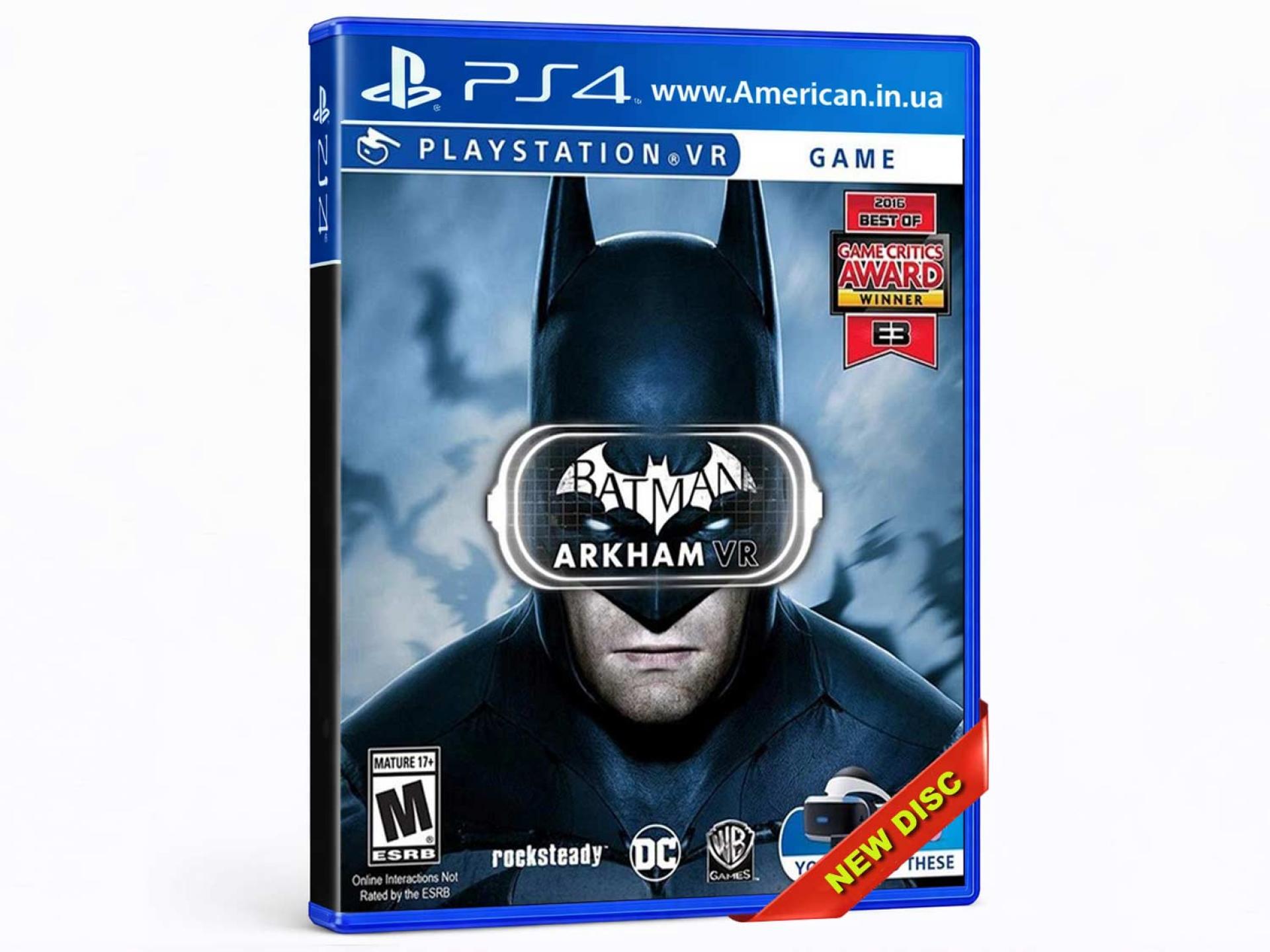 Batman: Arkham VR PlayStation 4