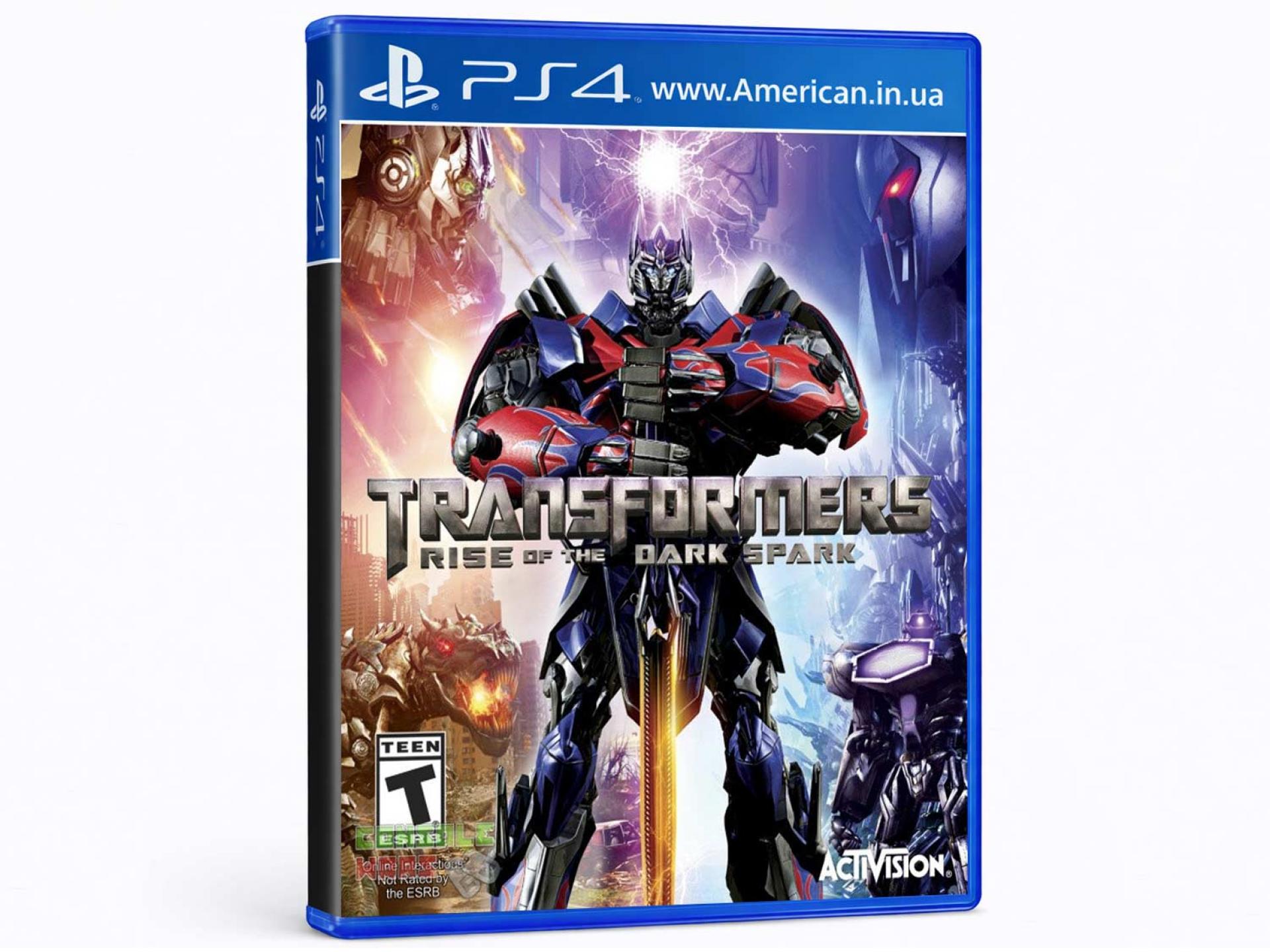 Transformers Rise of the Dark Sparks Sony PlayStation 4